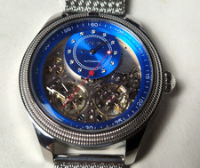 PortaS Automatikuhr mit 47 Jewels,doppelte offene Unruh,5 ATM(Artikel Nr.0778)