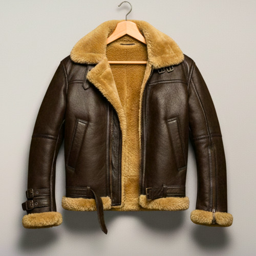 Herren lammfell shearling - lammfell,