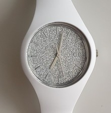 ICE-WATCH - GLITTER WHITE SILVER 1344 - weiß / silber - ungetragen - top Zustand