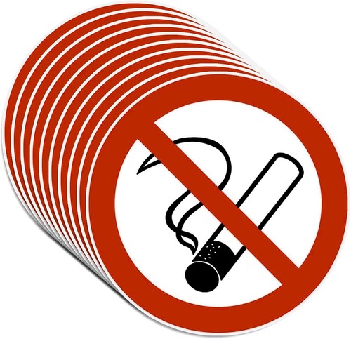 Rauchen verboten schild 10 - verboten,