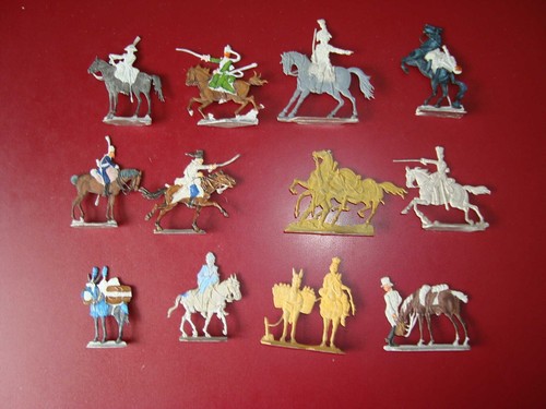 Zinnfiguren 12x - zinnfiguren,
