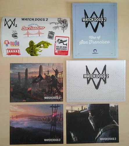Watch dogs lithographien - watch,