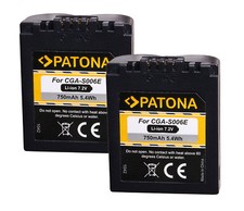 2 x Akku für Panasonic Lumix