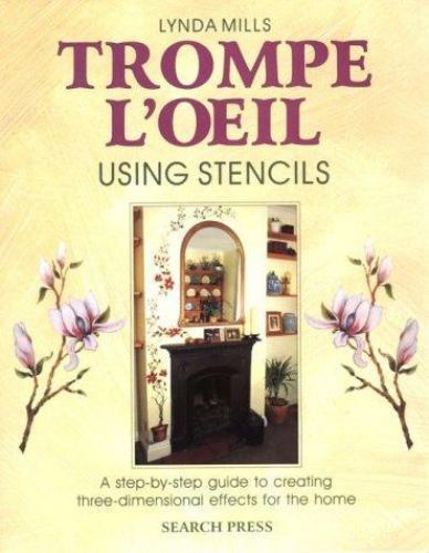 Trompe oeil using - l'oeil, stencils