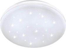 EGLO LED Deckenleuchte FRANIA-S rund mit Stern-Effekt ⌀28cm 12W EEK:D (Spek A-G)