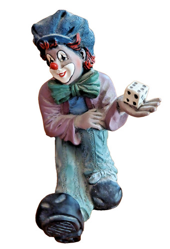 Gilde handwerk clown figur - handwerk,