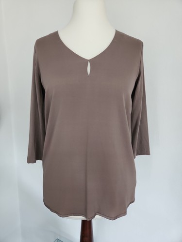 Riani shirt taupe seide - taupe,,