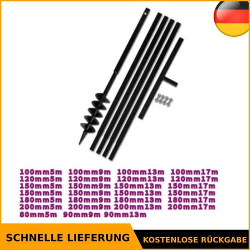 Erdbohrer brunnenbohrer - erdbohrer,
