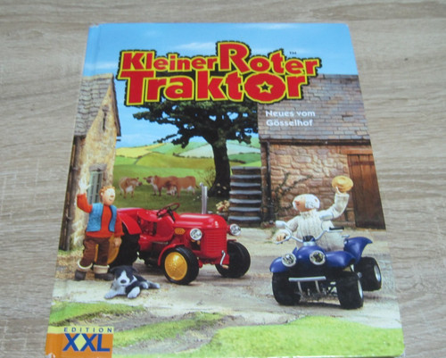 Kleiner roter traktor - kleiner, in