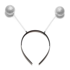 Damen Glänzend Bodysuit mit Alien Stirnband Set Space Astronaut Cosplay Kostüm