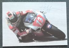 10238 Loris Reggiani ITA Motorrad Autogrammkarte original signiert