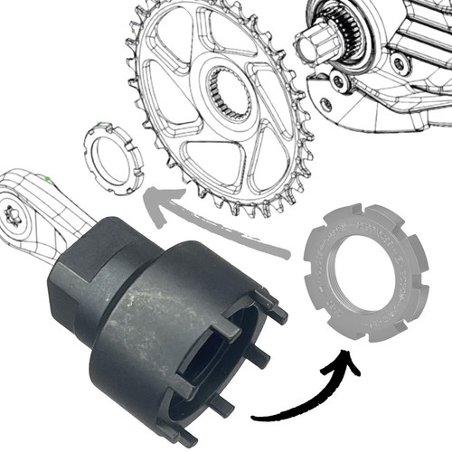 Ebike kettenblatt lockring - kettenblatt,