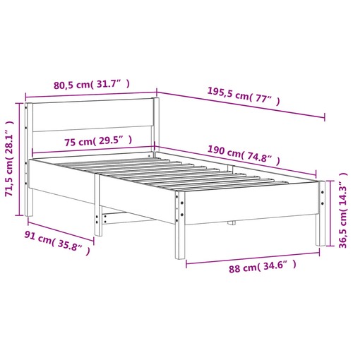 Einzelbett doppelbett holzbett - einzelbett,