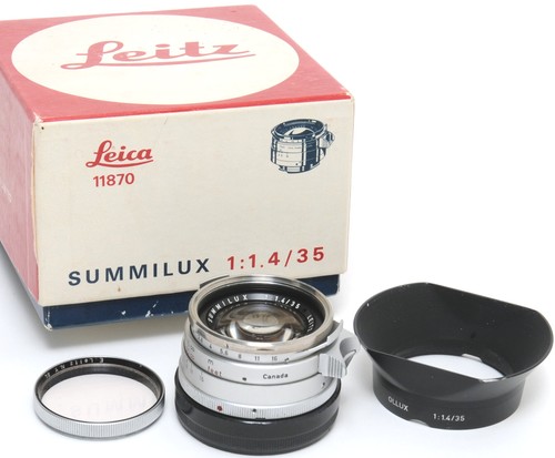 Leica 35mm summilux - 1.4/35mm,