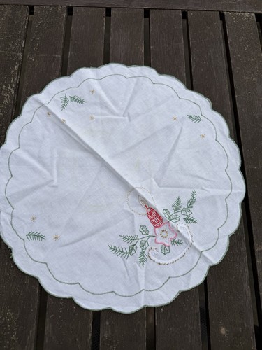 Weihnachtsdeckchen rund 40cm