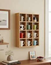 Wandregal 12 Fächer |