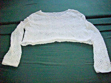 Netzpullover | weiß |