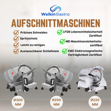 Aufschnittmaschine ᴓ220 - ,