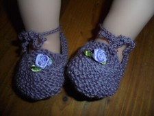 Baby-Schuhe Ballerinas lila