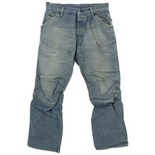 #7340 G-STAR Herren Jeans Hose ELWOOD Loose ohne Stretch lightblue blau 33/32