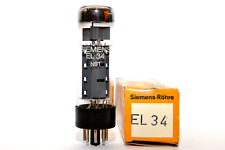 Vintage Siemens EL34 / 6CA7, Verstärker-Röhre / Amplifier Tube, O-Getter, NOS