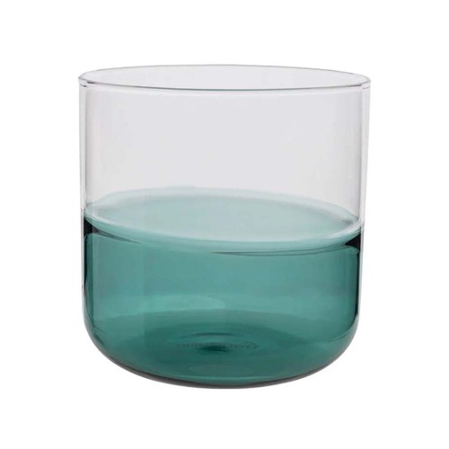 Trinkglas rainbow grün - grün, 410ml