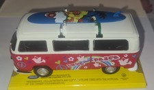 VW T 1 Volkswagen Bus T 1 Bulli mit Surfbrett Modellauto 1:39? von Welly