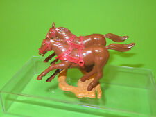 Timpo Toys   Kutschpferde für Kutsche  hellbraun