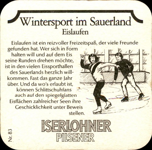 Bierdeckel iserlohner - -,