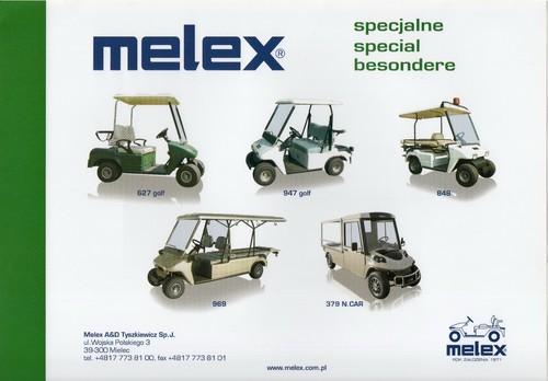 Melex special range - , (made