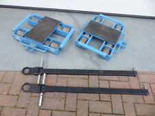 2x Unicraft Transportfahrwerk TF 12 Schwerlast Rollwagen Rollbrett für 12T #U