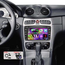 64GB DAB+ Autoradio Carplay für Mercedes Benz W203 CLK W209 W463 Vito W639 W168
