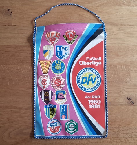 Ddr fussball wimpel oberliga - ddr,