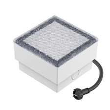 LED Pflasterstein Bodeneinbauleuchte GORGON für außen, IP67, eckig, 10 x 10cm,