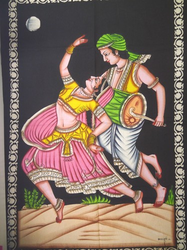 Wandbehang bild gandharva - wandbehang,