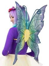 Flügel Schmetterling grün-