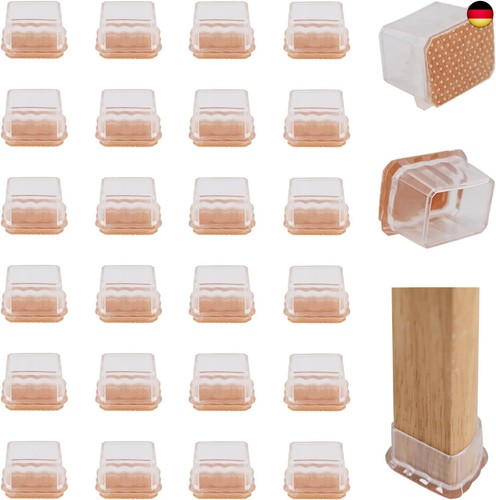 Stuhlbeinkappen rechteckig - stuhlbeinkappen,