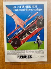 Fisher hifi cassettenrecorder - fisher,