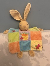 Kaloo Patchwork Quadrat Hase Kaninchen Decke Bettdecke DouDou Marienkäfer Schmetterling