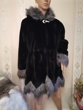 FASHION Mantel PLÜSCH Fell