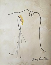 Jean Cocteau signierte Vintage