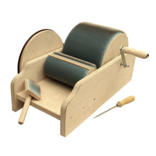 Kardiermaschine "Schwabenland"  22cm Trommelkarde drum carder kardieren Neu