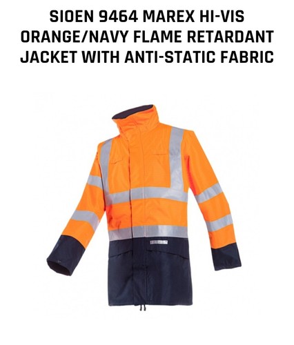 Sioen marex parka orange - parka,