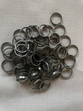 72 x Distanzring 3 mm Spacer Kunststoff schwarz Ø innen 19 mm außen 21 mm