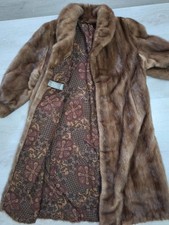 Luxus Saga Mink Nerzmantel