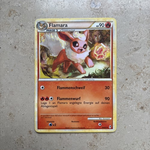Pokemon karte flamara - pokemon,