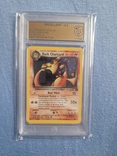 Pokemon Dunkles Glurak Team Rocket Deutsch 1. Edition Holo 4/82 PGS Charizard 