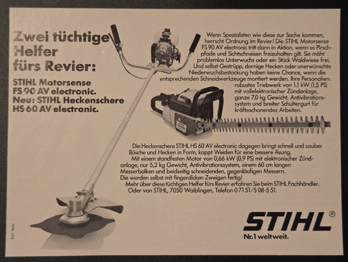 Stihl motorsense 90 - motorsense, av