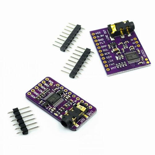 Interface i2s pcm5102a - pcm5102a, dac