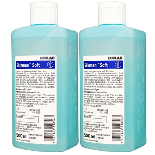 Ecolab skinman soft 500 - x, ml